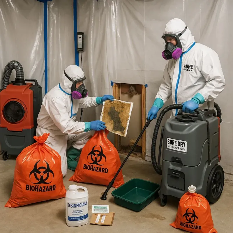 Contaminated Water Handling Protocols process in Grimes County, TX