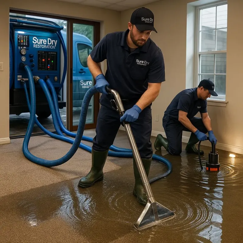 Water Extraction and Removal process in Grimes County, TX